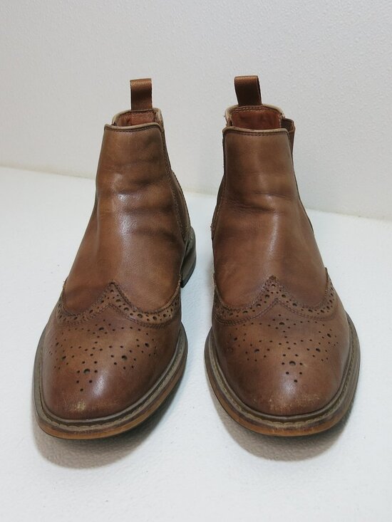 Florsheim Oil Tanned Leather Chelsea Casual Dress Boots Men\'s Footwear Shoes 9.5 main image 5